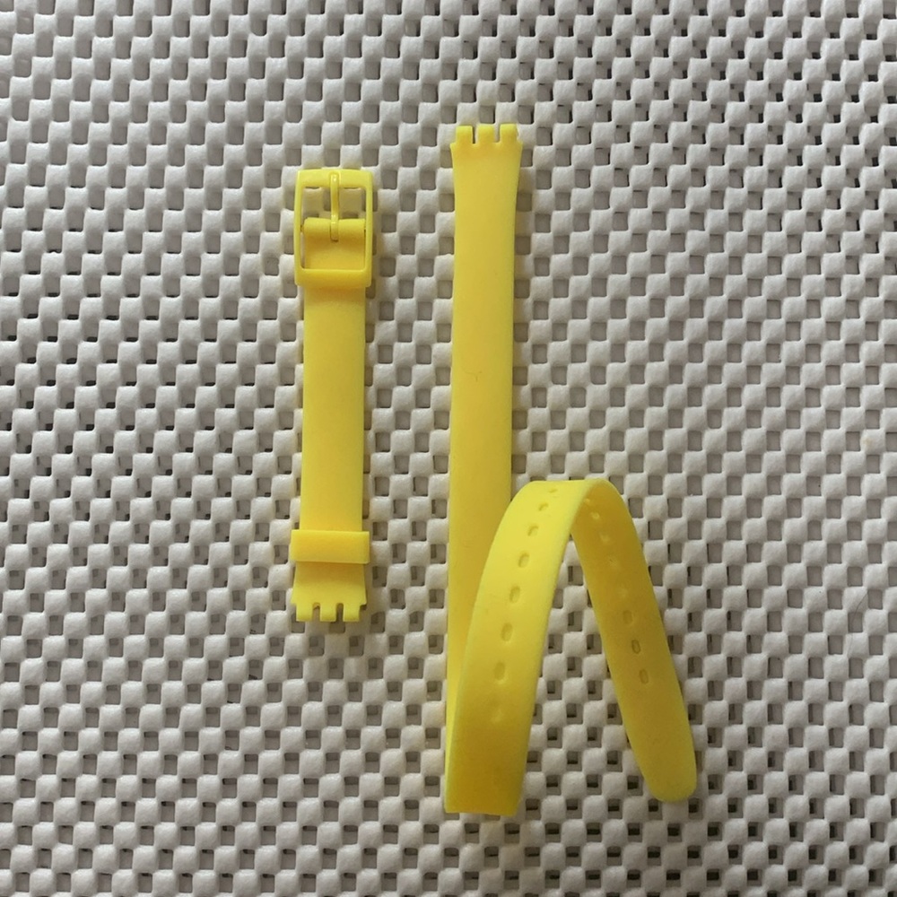Yellow Watch Strap - Lady wrap model size - 12mm (Strap only)